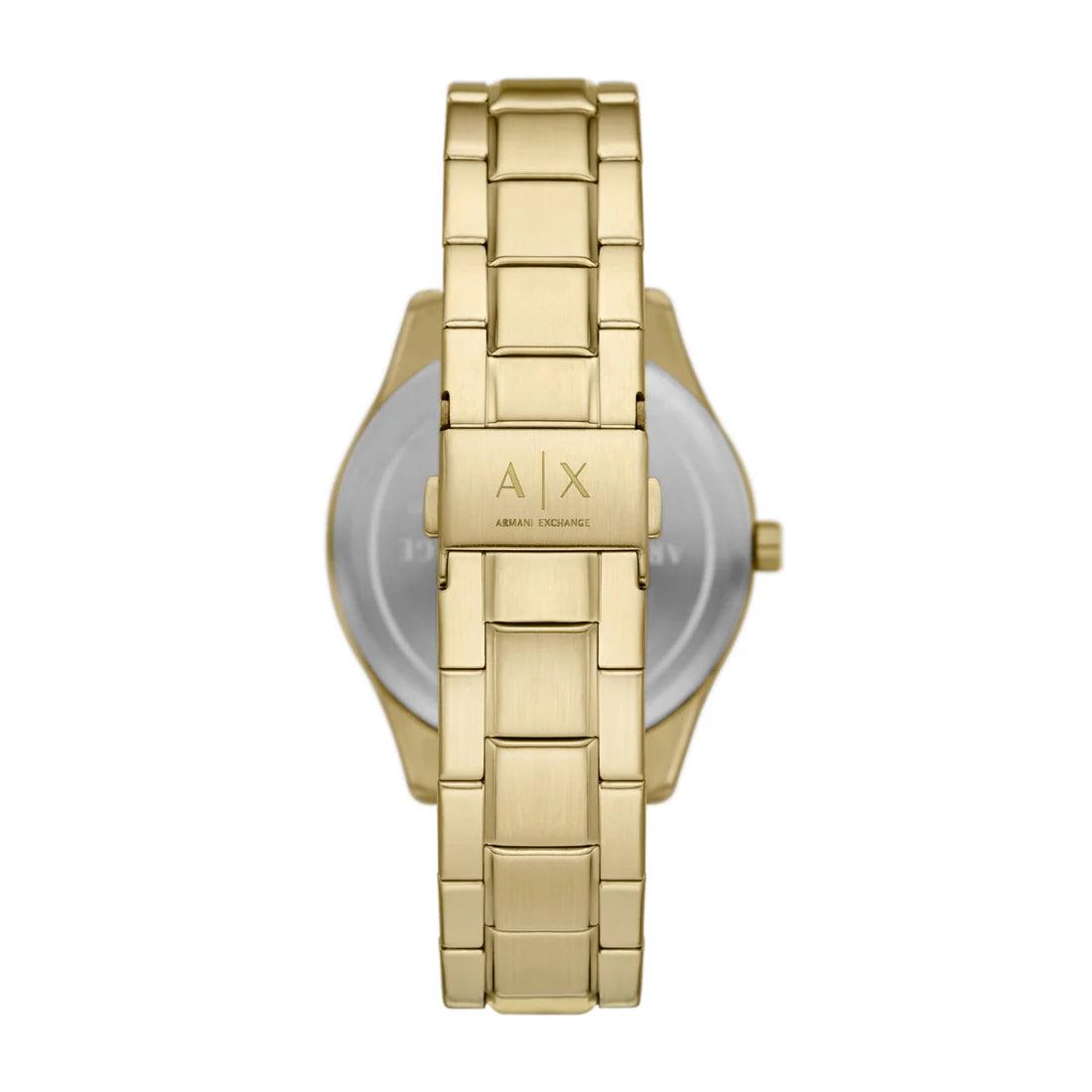 Armani Exchange AX1875 analog herrklocka med svart urtavla och armband i rostfritt stål