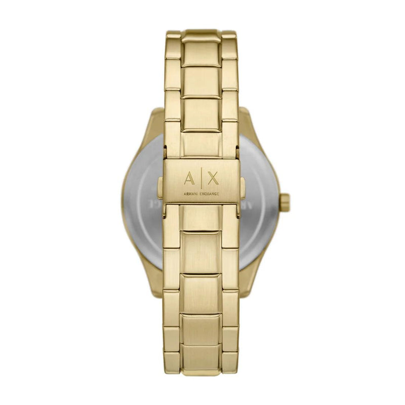 Armani Exchange AX1875 analog herrklocka med svart urtavla och armband i rostfritt stål