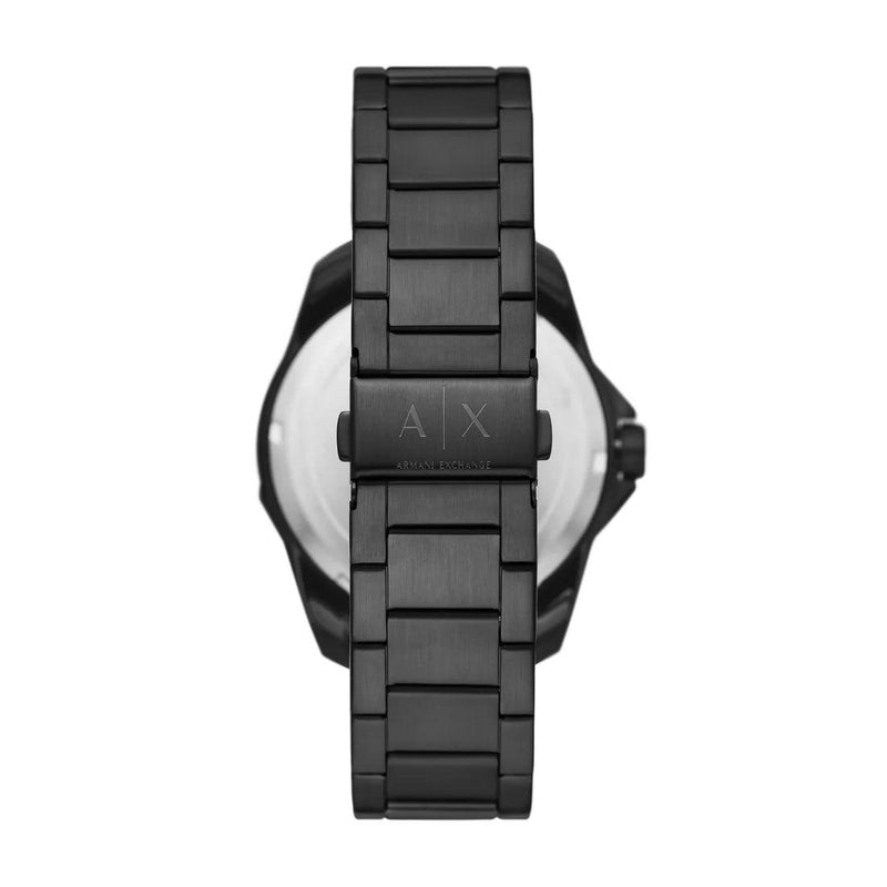 Armani Exchange AX1952 analog herrklocka med svart urtavla och armband i rostfritt stål