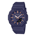 Casio G-Shock GMA-P2100M-2AER analog unisexklocka med blå urtavla och armband i resin