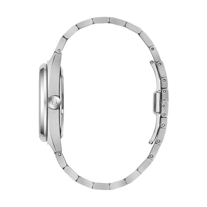 Bulova Classic 96A293 analog herrklocka med svart urtavla och armband i rostfritt stål