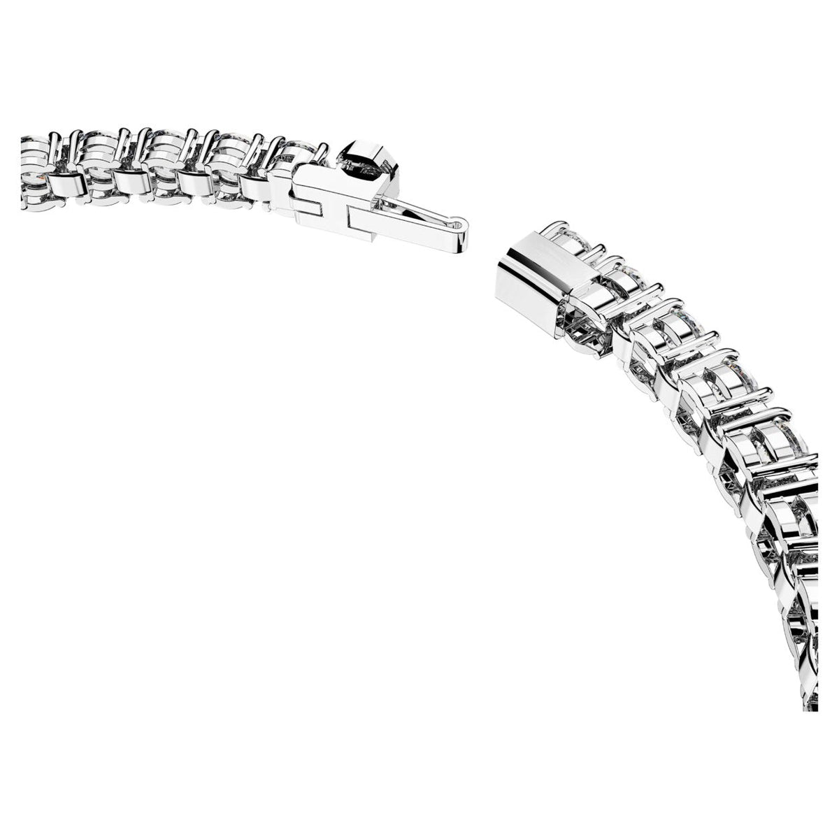 Swarovski Matrix Tennis Silver Armband