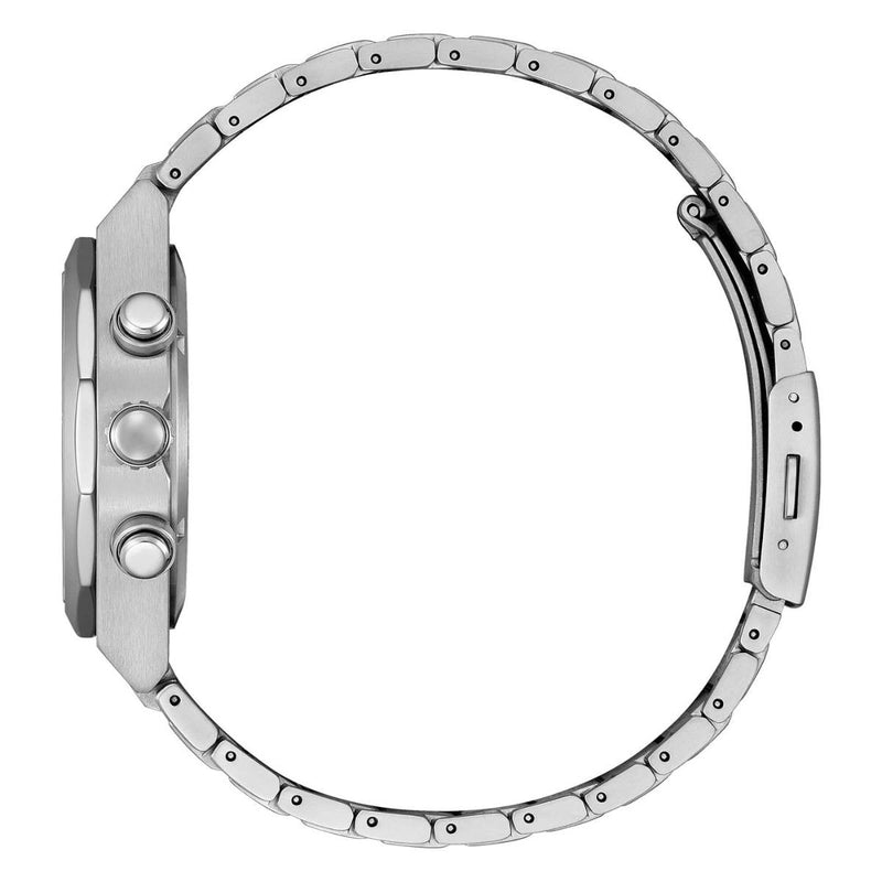 Citizen Super Titanium Zenshin Senkei CA4690-51A analog herrklocka med vit urtavla och armband i titan