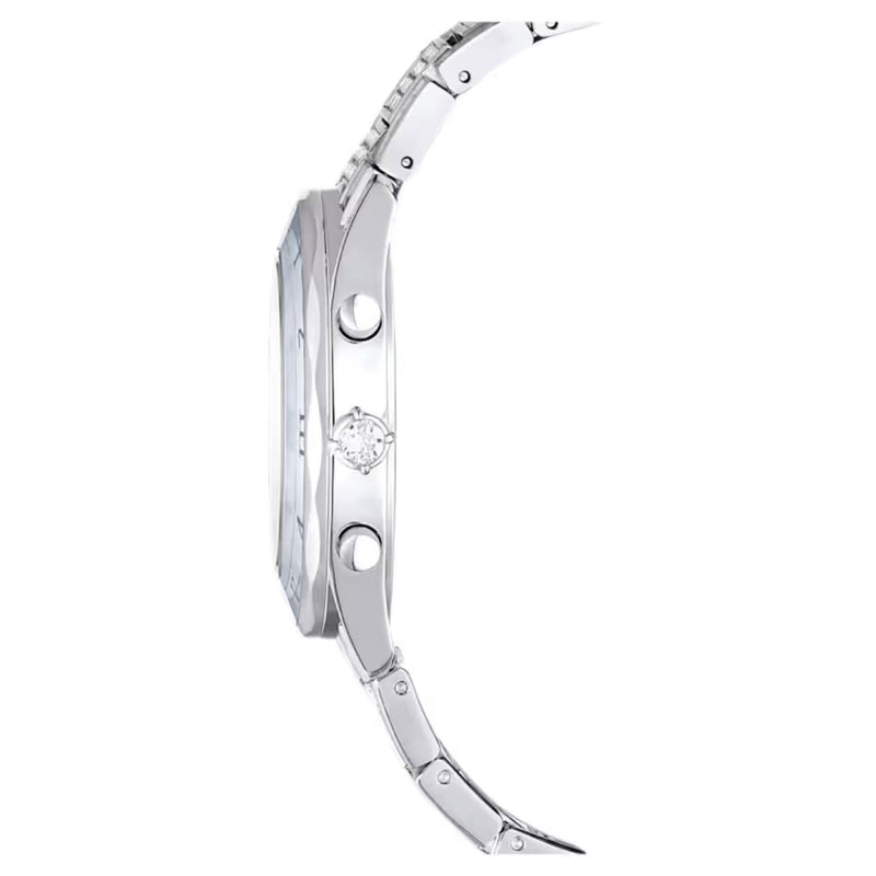 Swarovski Dextera lux 5668845 analog damklocka med silver urtavla och armband i rostfritt stål