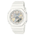 Casio G-Shock GMA-P2100PC-7AER ana-digi damklocka med vit urtavla och armband i resin