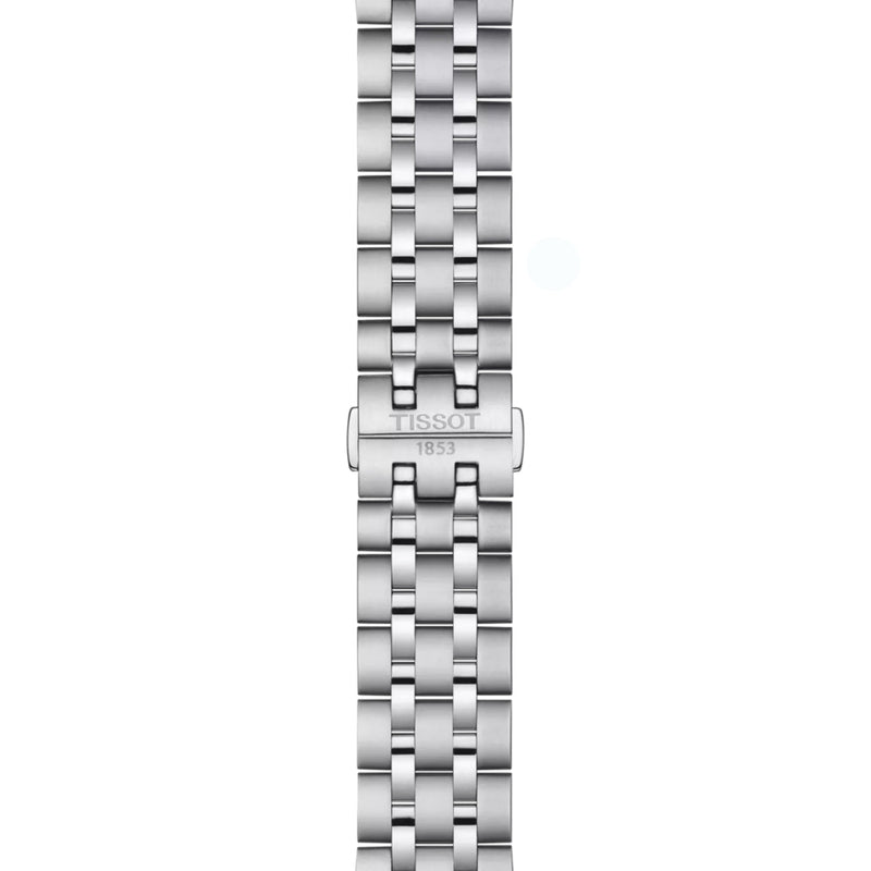 Tissot Classic Dream T129.410.11.053.00 analog herrklocka med svart urtavla och armband i rostfritt stål