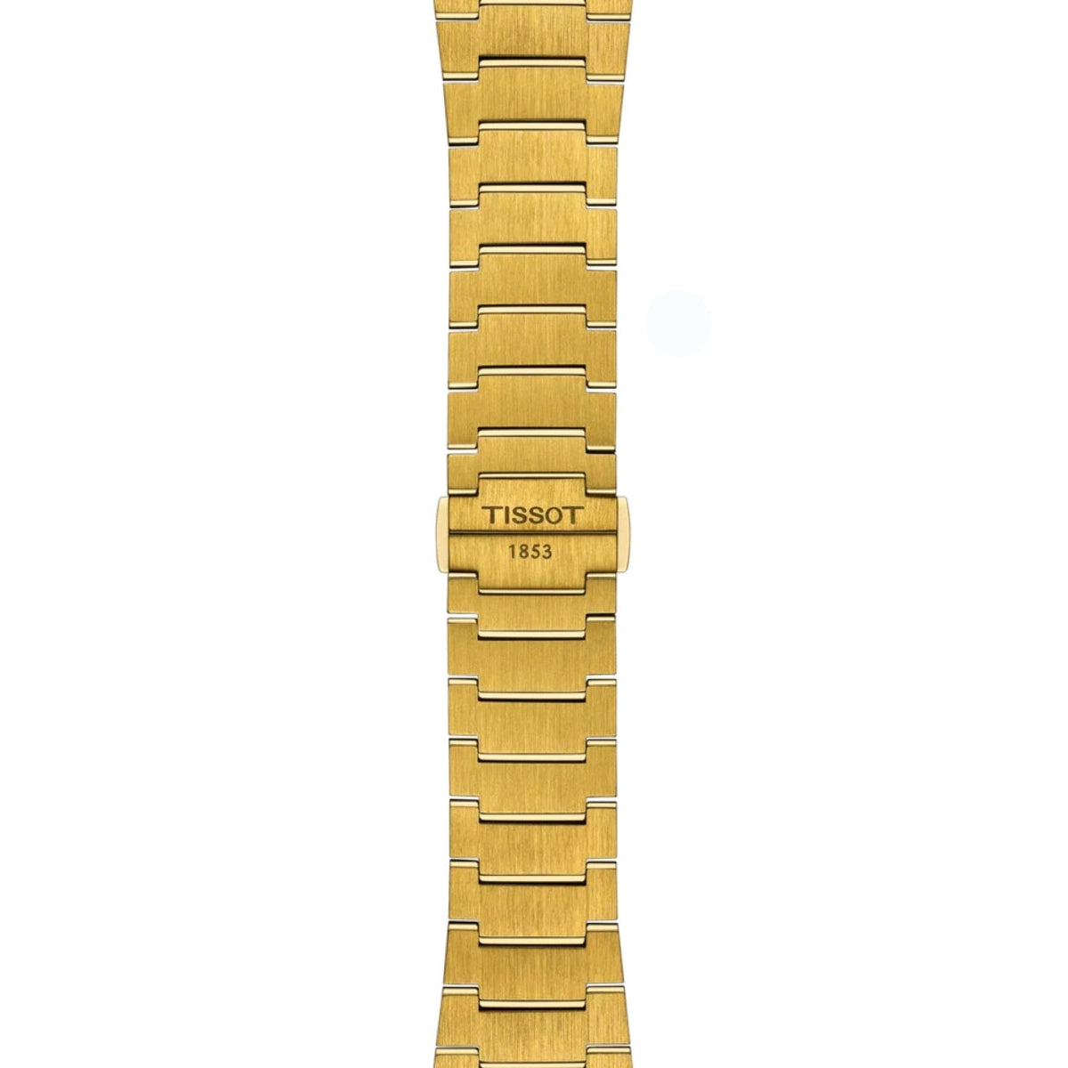 Tissot PRX T137.410.33.021.00 analog herrklocka med guld urtavla och armband i rostfritt stål