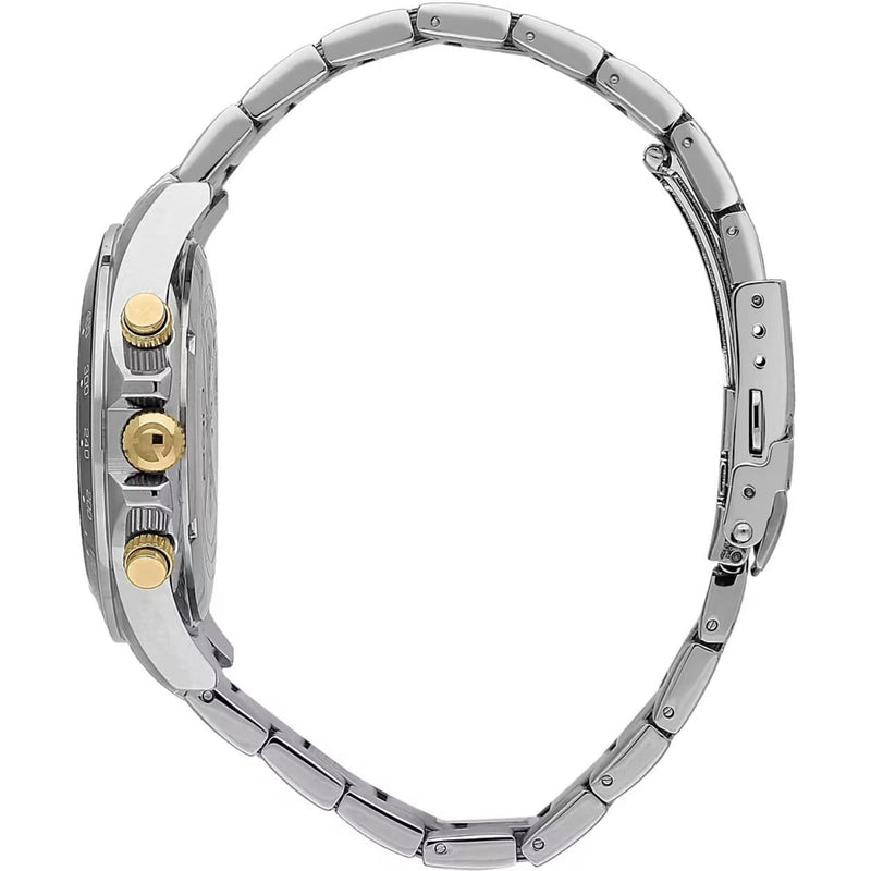 Sector 230 R3273661047 analog herrklocka med svart urtavla och armband i rostfritt stål