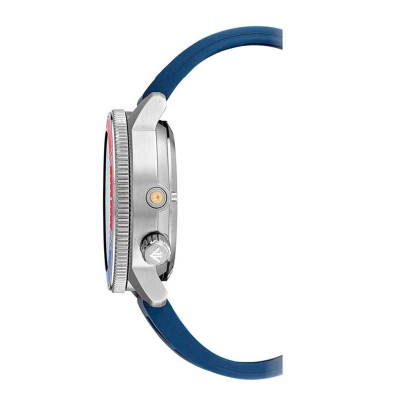 Citizen Promaster Marine BN2038-01L analog herrklocka med blå urtavla och armband i gummi