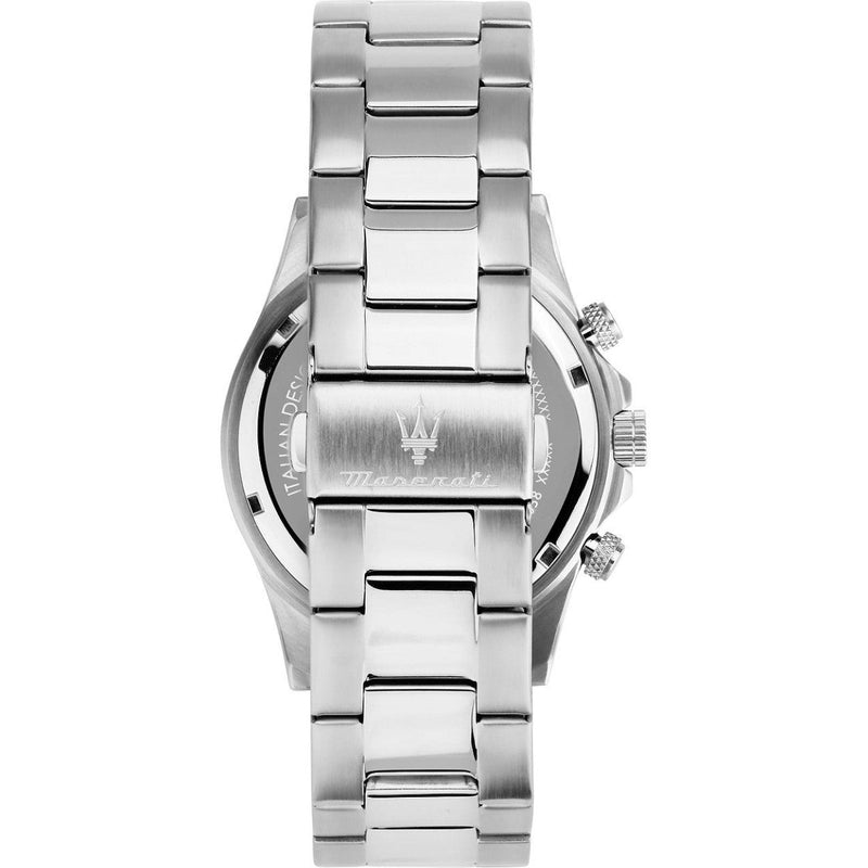 Maserati Competizione R8873600008 analog herrklocka med svart urtavla och armband i rostfritt stål