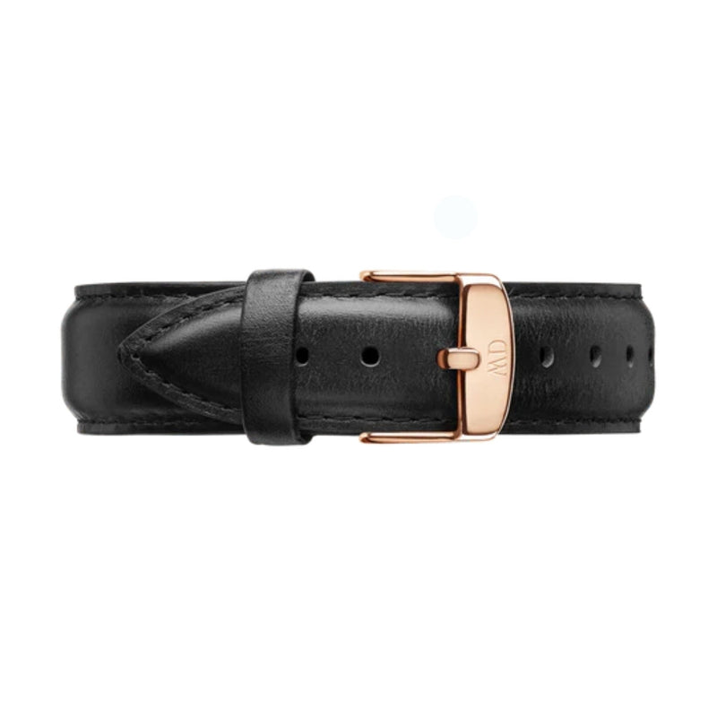Daniel Wellington Classic Sheffield DW00100036 analog damklocka med vit urtavla och armband i läder