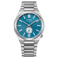 Citizen Tsuyosa Automatic NK5010-51L analog herrklocka med blå urtavla och armband i rostfritt stål
