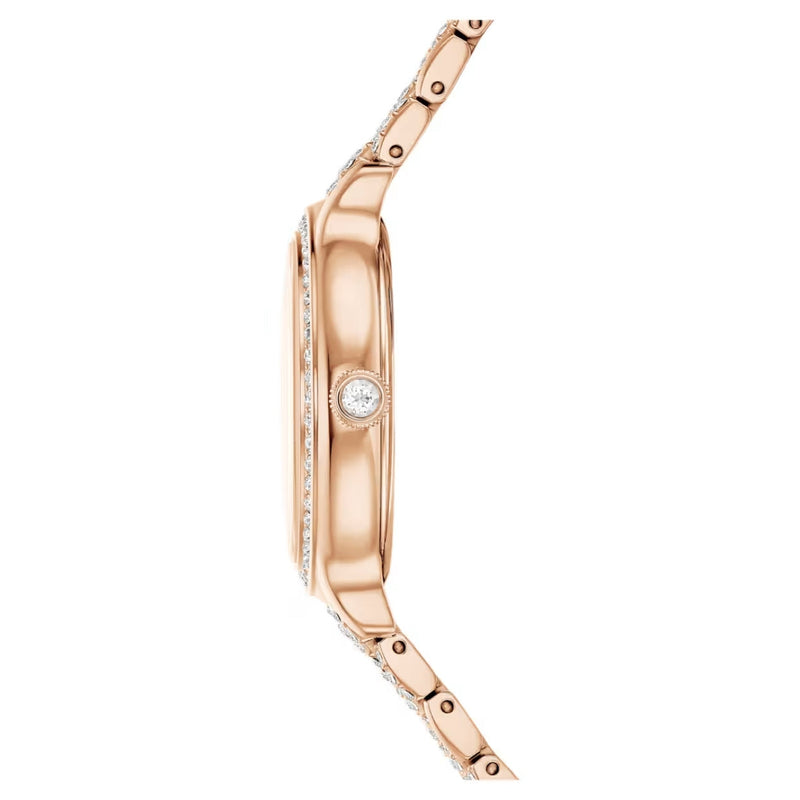 Swarovski Imber 5713883 analog damklocka med roséguld urtavla och armband i rostfritt stål