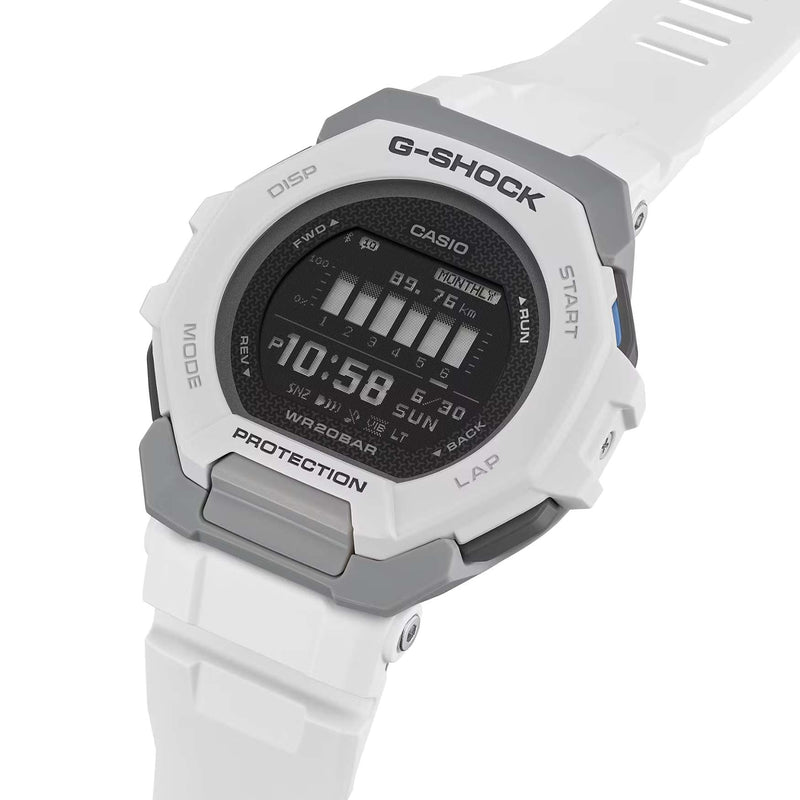Casio G-Shock GBD-300-7ER digital herrklocka med svart urtavla och armband i resin