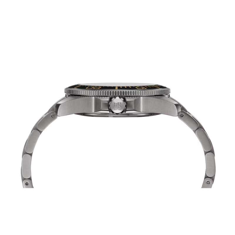 Certina DS Action Diver Powermatic 80 C032.607.44.051.00 analog herrklocka med svart urtavla och armband i titan