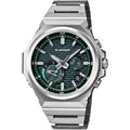 Casio G-Shock G-Steel GST-B1000D-3AER analog herrklocka med grön urtavla och armband i rostfritt stål