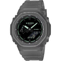 Casio G-Shock GA-2100K-1AER analog unisexklocka med svart urtavla och armband i resin