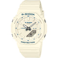 Casio G-Shock GMA-P2100BA-7AER analog unisexklocka med beige urtavla och armband i gummi