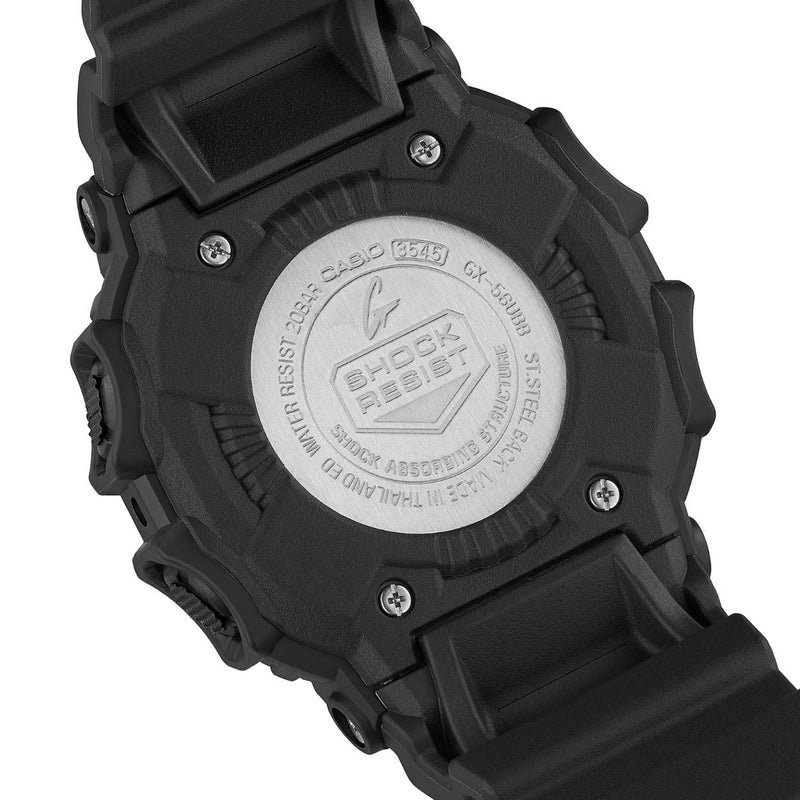 Casio G-Shock GX-56UBB-1ER digital herrklocka med svart urtavla och armband i resin