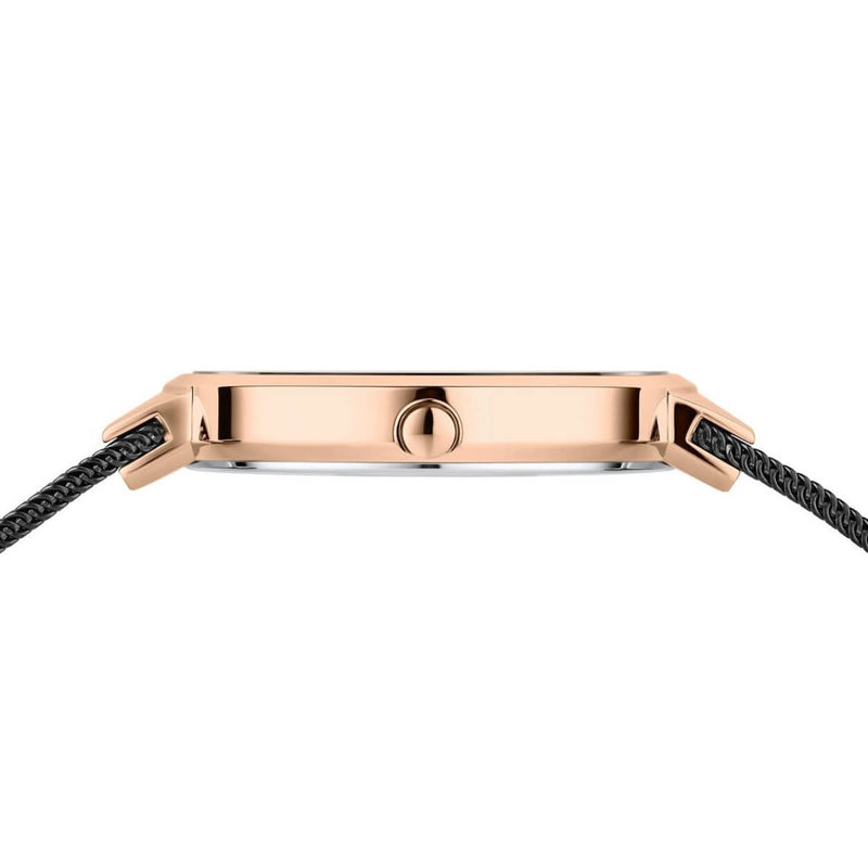 Bering Classic 14531-166 analog damklocka med svart urtavla och armband i rostfritt stål