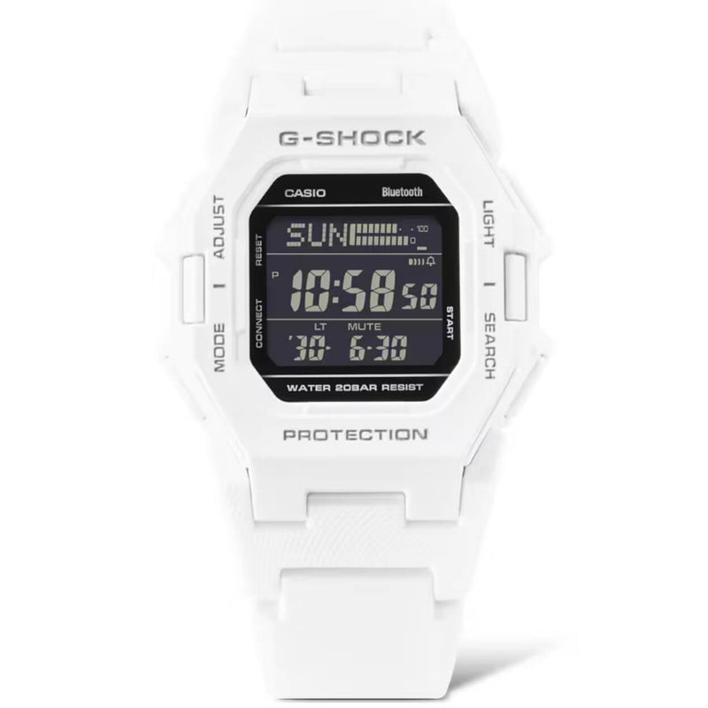 Casio G-Shock GD-B500-7ER digital unisexklocka med svart urtavla och armband i resin
