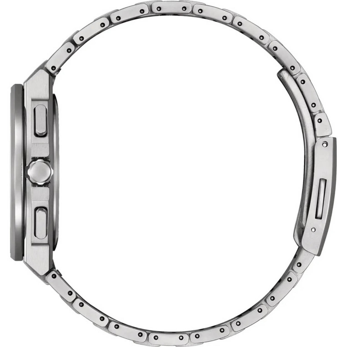 Citizen Promaster Sky AT8398-53X analog herrklocka med grön urtavla och armband i titan