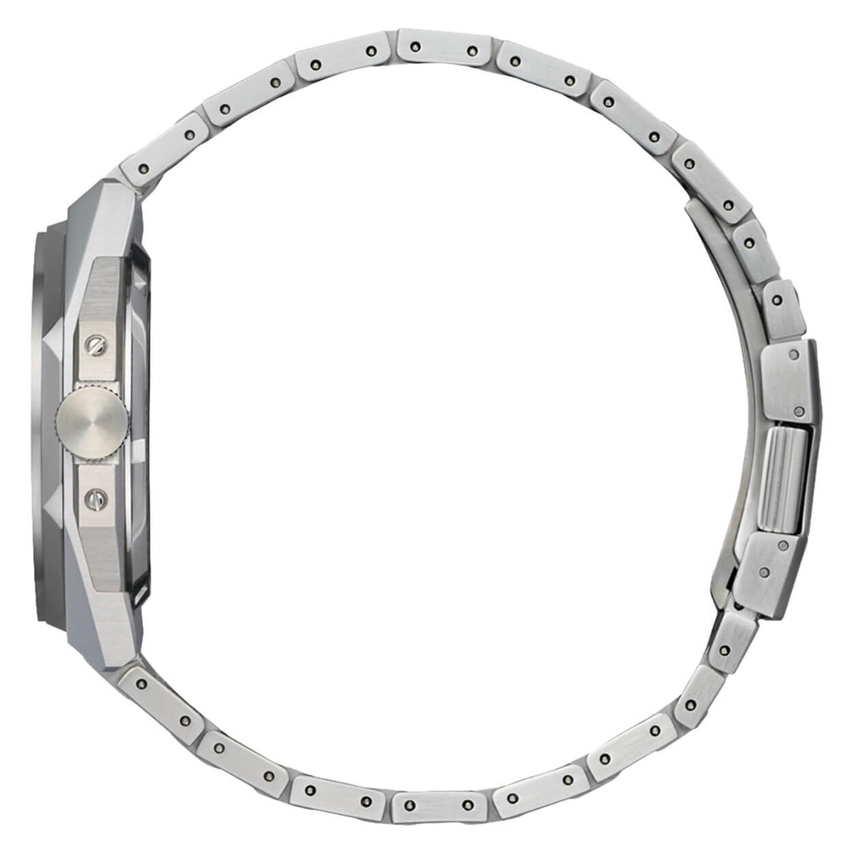 Citizen Series 8 NB6080-51W analog herrklocka med grön urtavla och armband i rostfritt stål