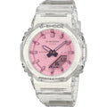 Casio G-Shock GMA-P2100SR-7AER (lägg gtin) ana-digi unisexklocka med rosa urtavla och armband i resin