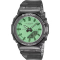 Casio G-Shock GMA-P2100SR-1AER (lägg gtin) analog unisexklocka med grön urtavla och armband i resin