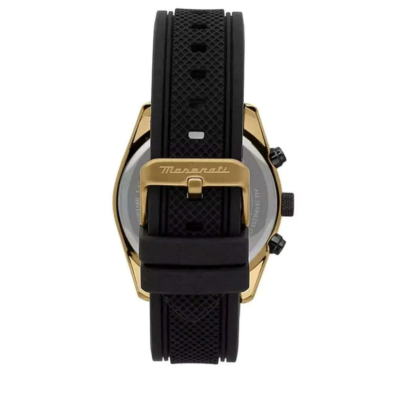 Maserati Attrazione R8851151001 analog herrklocka med vit urtavla och armband i läder