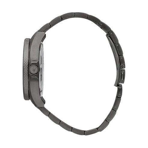 Maserati Sfida ð44mm R8823140009 analog herrklocka med blå urtavla och armband i rostfritt stål
