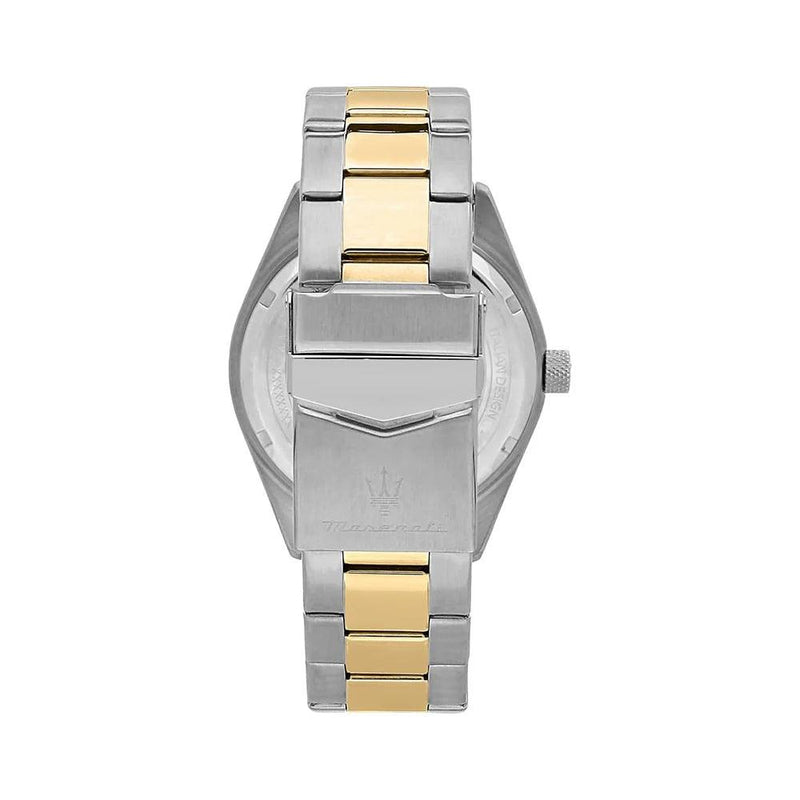 Maserati Competizione R8853100033 analog herrklocka med blå urtavla och armband i rostfritt stål
