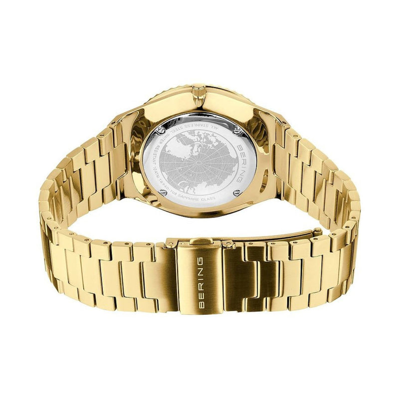 Bering Classic 18940-732 analog herrklocka med svart urtavla och armband i rostfritt stål