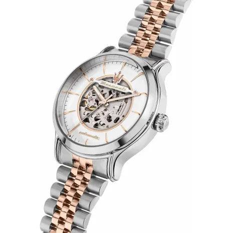 Maserati Epoca ð42mm R8823118011 analog herrklocka med vit urtavla och armband i rostfritt stål