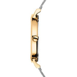 Bering Classic Ø34mm 14134-010 analog damklocka med vit urtavla och armband i rostfritt stål