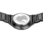 Bering Solar 14442-777 analog herrklocka med grå urtavla och armband i rostfritt stål
