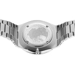 Bering Classic 18940-708 analog herrklocka med grön urtavla och armband i rostfritt stål