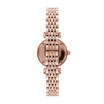 Emporio Armani AR11316 analog damklocka med vit urtavla och armband i rostfritt stål
