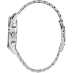 Sector 240 Kronograf R3273640002 analog herrklocka med vit urtavla och armband i rostfritt stål