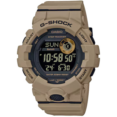 Casio G-Shock GBD-800UC-5ER digital herrklocka med svart urtavla och armband i resin