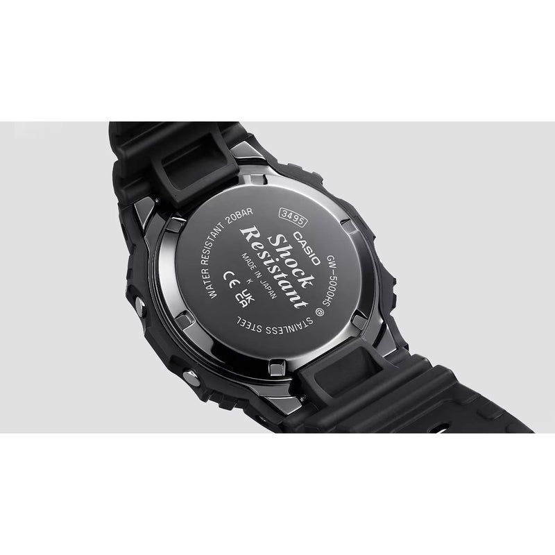 Casio G-Shock Heritage GW-5000HS-1ER digital herrklocka med svart urtavla och armband i resin