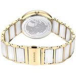 Bering Classic 11435-758 analog damklocka med vit urtavla och armband i rostfritt stål