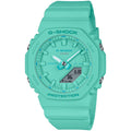Casio G-Shock GMA-P2100-2AER ana-digi unisexklocka med turkos urtavla och armband i resin