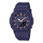 Casio G-Shock GMA-P2100M-2AER analog unisexklocka med blå urtavla och armband i resin