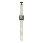 Casio Vintage LF-20W-8AEF analog unisexklocka med svart urtavla och armband i resin