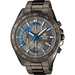 Casio Edifice EFV-550GY-8AVUEF analog herrklocka med grå urtavla och armband i rostfritt stål