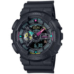 Casio G-Shock GA-110MF-1AER ana-digi herrklocka med svart urtavla och armband i resin