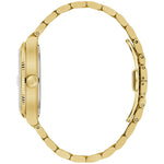 Bulova Classic Super Seville 97B223 analog unisexklocka med vit urtavla och armband i rostfritt stål