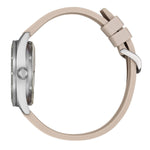 Citizen Automatic Damklocka NJ0229-07A analog damklocka med vit urtavla och armband i resin