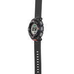 Casio PRO TREK PRG-340-1ER digital unisexklocka med svart urtavla och armband i resin